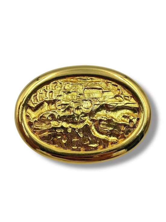 Yves Saint Laurent Jewelry - Saint Laurent Brooch Gold